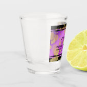 6e 33e 47e 48e Amethist Bruiloftsjubileum Shot Glas (Links)