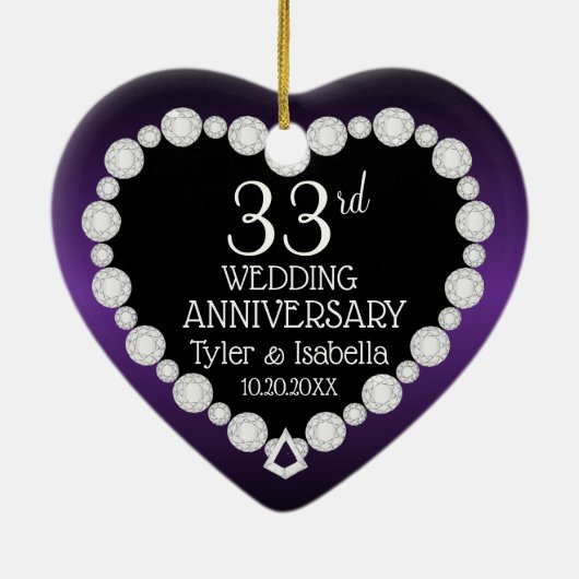 6e / 33e / 47e Jubileum | Vlierbes Keramisch Ornament (Achterkant)