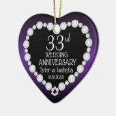 6e / 33e / 47e Jubileum | Vlierbes Keramisch Ornament (Links)