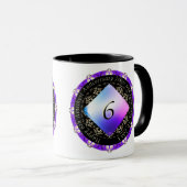 6e Amethyst Wedding Jubileum Mok (Voorkant rechts)