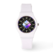 6e Amethyst Wedding Jubileum Watch Horloge (Voorkant)