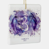 6e Chakra - derde e-mail - anja - binnenste gids - Keramisch Ornament (Rechts)