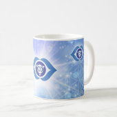 6e Chakra - Derde Oog Chakra Koffiemok (Voorkant rechts)