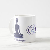 6e Chakra - Derde ooganja binnenste - Guide bevest Koffiemok (Voorkant links)