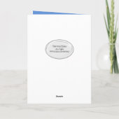 6e geboortedag, kat en ballon, Kaart (Achterkant)