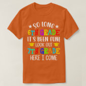 6e graad Afstuderen 7e graad hier kom ik uit klass T-shirt (Design voorkant)