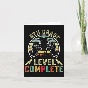 6e graad Complete gamer 6e graad Graduatio Kaart