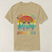 6e graad terug naar school 6e graad niet vergrende t-shirt (Design voorkant)