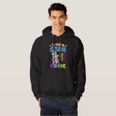 6e graad Unicorn Terug naar schoolmeisjes Hoodie (Voorkant volledig)