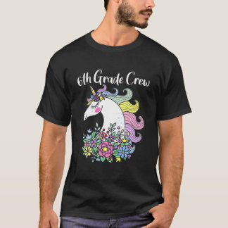 6e graad van het personeel terug naar school unico t-shirt