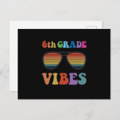 6e graad Vibes Briefkaart (Voorkant / Achterkant)