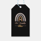 6e graad vibes regenboog Zesde graad Terug naar sc Cadeaulabel (Voorkant)