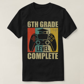 6e gradenniveau - Afstuderen voor volledig gamer T-shirt