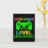 6e Gradenniveau Onvergrendelde videogame Terug naa Kaart (Gele Bloem)