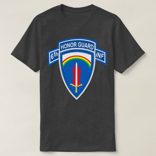 6e Inf Honor Guard SSI X T-shirt (Design voorkant)