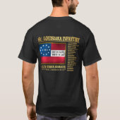 6e infanterie Louisiana (BA2) T-shirt (Achterkant)
