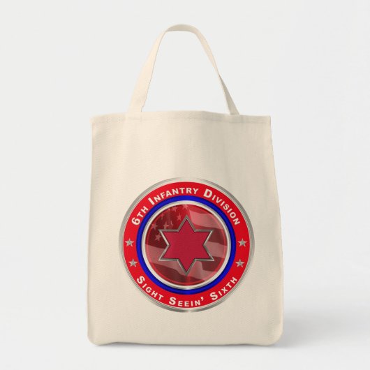 6e infanteriedivisie Keepslag Tote Bag (Voorkant)