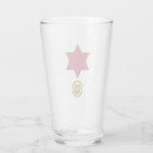 6e Infanteriedivisie Patroon Glas (Achterkant)