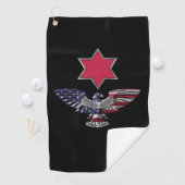 6e infanteriedivisie "Red Star" Golfhanddoek (Insitu)
