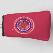 6e infanteriedivisie "Red Star" Golfheadcover (Voorkant)