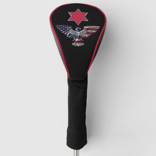 6e Infanteriedivisie “Rode Ster”  Golfheadcover (Voorkant)