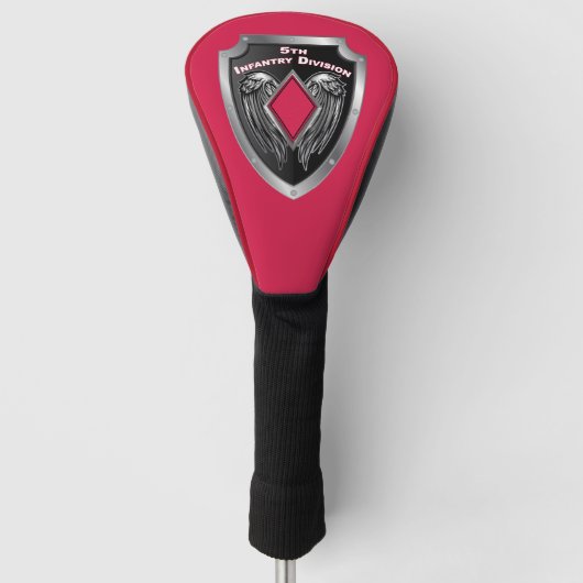6e Infanteriedivisie “Rode Ster” Golfheadcover (Voorkant)