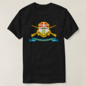 6e Infanterieregiment DUI w BR Ribbon X T-shirt (Design voorkant)