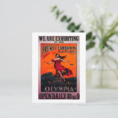 6e Internationale Aero Expo Vintage Poster Briefkaart (Staand voorkant)