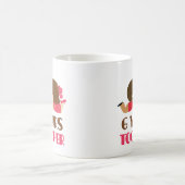 6e Jubileum cadeau voor haar Koffiemok (Center)