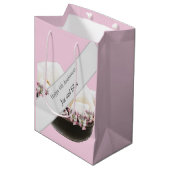 6e Jubileum, ijzer en suiker Medium Cadeauzakje (Voorkant Gekanteld)