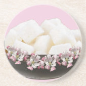 6e Jubileum, ijzer en suiker Zandsteen Onderzetter (Voorkant)