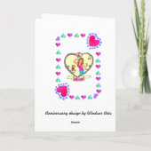 6e Jubileum - IJzer Kaart (Achterkant)