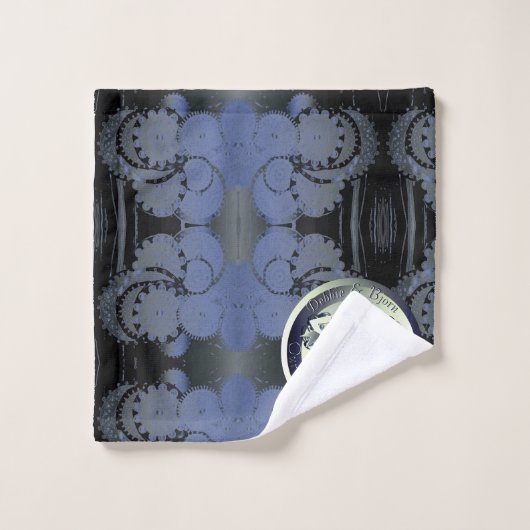 6e Jubileum van het huwelijk Steampunk Iron Medall Bad Handdoek (Wasdoekje)