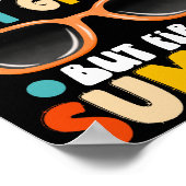 6e klas Afstuderen naar 7e klas maar eerste zomer Poster (Hoek)