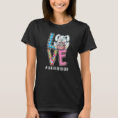 6e klas leraar Pasen Liefde Leraarsleven Grappig B T-shirt (Voorkant)