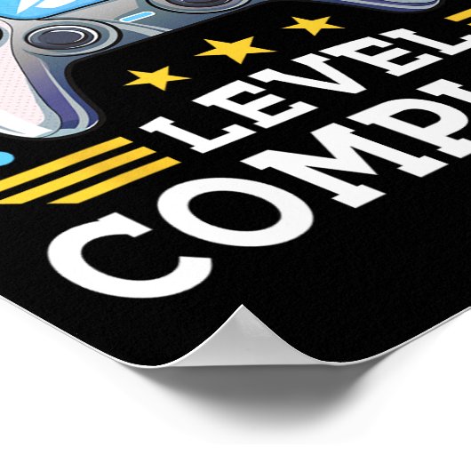 6e klas niveau complete gamer Kinder CL van 2025 B Poster (Hoek)