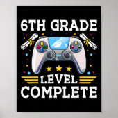 6e klas niveau complete gamer Kinder CL van 2025 B Poster (Voorkant)