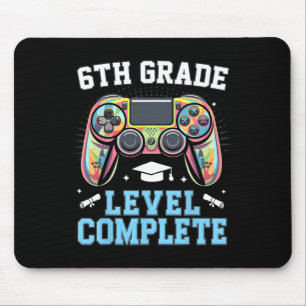 6e klas niveau voltooid laatste schooldag Gamer Muismat