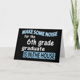 6e klas school Afstuderen gefeliciteerd Kaart