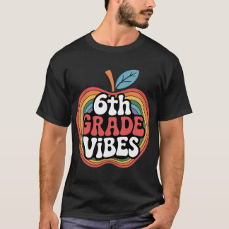 6e klas sfeer Sith Gradeeam Retro 1e schooldag T-shirt