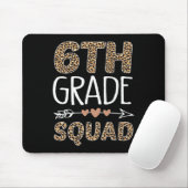 6e klas squad luipaard leraar student muismat (Met muis)