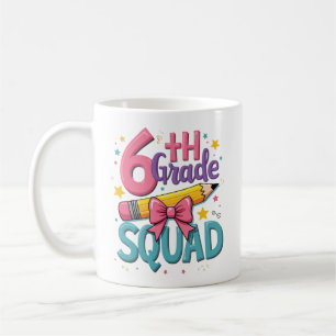 6e klas Squad Terug naar School Koffiemok
