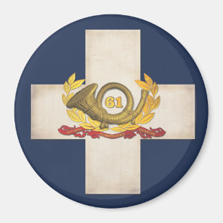 6e korps badge 3" magneet