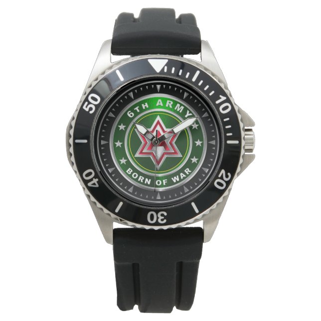6e LEGER Horloge (Voorkant)
