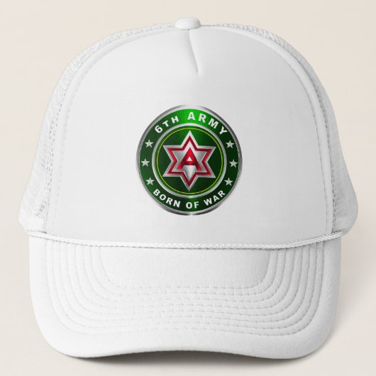 6e LEGER Trucker Pet (Voorkant)