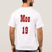 6e Man T-shirt (Achterkant)