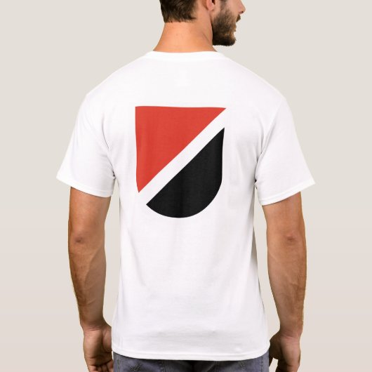 6e militaire legergroep t-shirt (Achterkant)