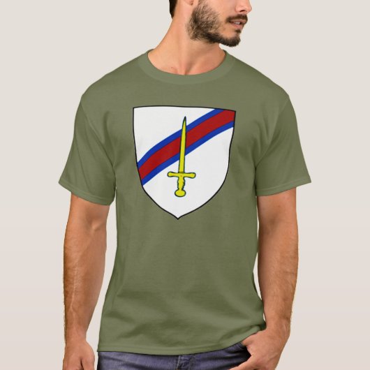 6e tankbrigade t-shirt (Voorkant)