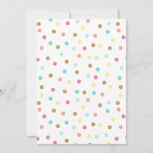 6e verjaardag ballon kaart (Achterkant)