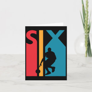 6e Verjaardag Cadeau Zes Bysketbyll 6 Jaar Ol Kaart